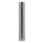 Tuyau en acier inoxydable à simple paroi, diamètre 100 mm – 1m