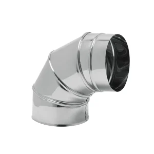 Diam: 350mm Curva em Inox 90.º