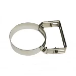 Diam: Collier Mural Réglable en Inox