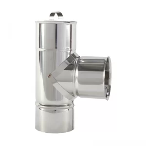 Diam: Tê en Inox Avec Bouchon