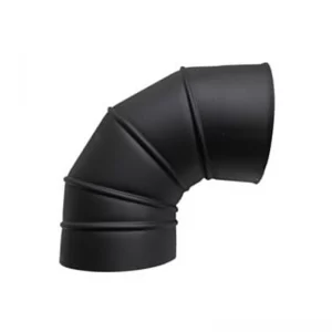 Diam: Courbe en Inox Noir 90°