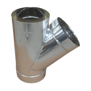 Diam: Fourche Inox Double à Extrémité Ouverte