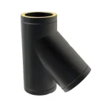 Diam: Fourche Inox Double Noir