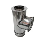 Diam: Té en Inox Double