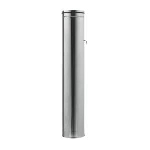Diam: Tube Inox Rigide Avec Registre Seal – 1 m