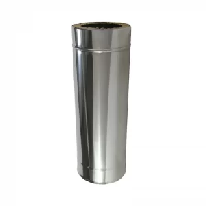 Diam: Tube en Inox Double à Extrémité Ouverte 0,33 m