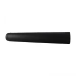 Diam: Tube en Inox Noir – 1 m